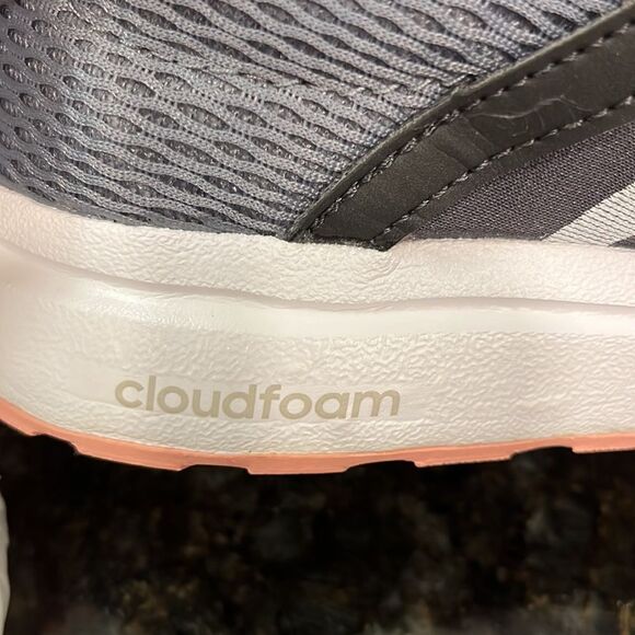 Adidas Cloudfoam Size 7 Running Shoes-Ortholite - Picture 7 of 8